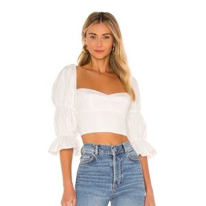 Amanda Uprichard Tia Top